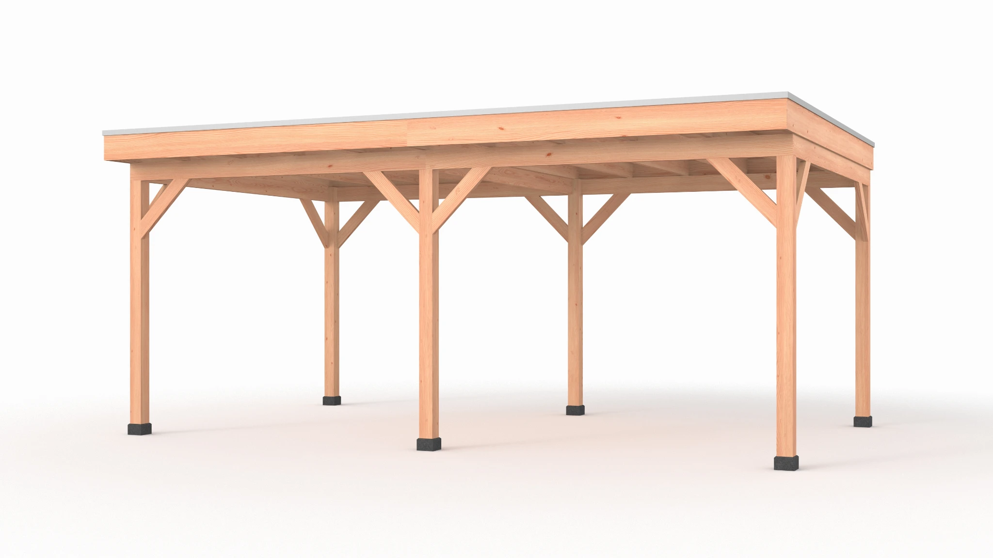 Douglas overkapping, 600 x 350, Westwood Comfort - Afbeelding 1